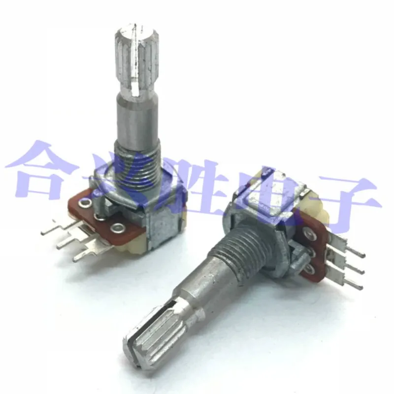 1 Piece 12 Precision Potentiometer Single W100K 104W With Midpoint Power Amplifier Audio Left Right Balance Volume Potentiometer