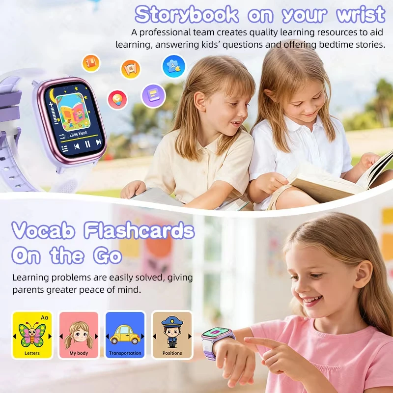 Children's Touch Screen Learning Smartwatch with Games