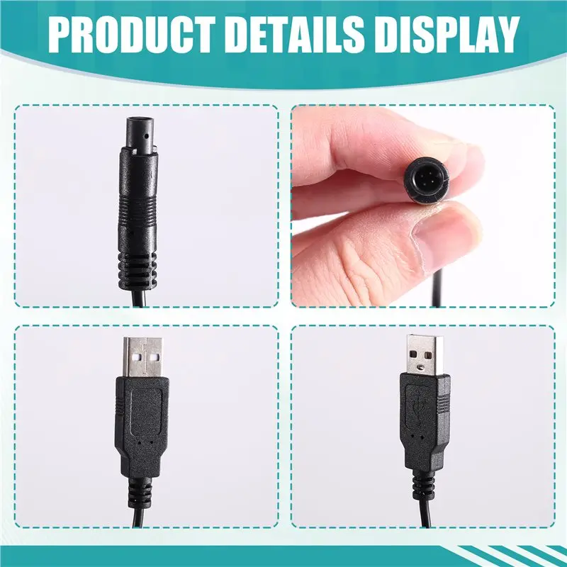USB Data Cable For Bmw 4Pin Male Reversing Video Camera Cable For Reversing Video Camera Cable