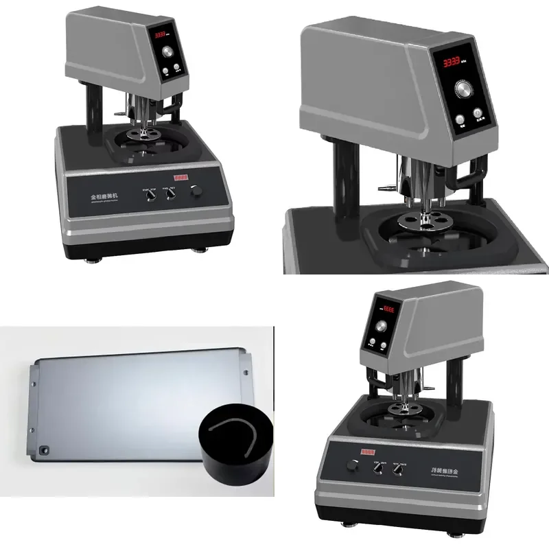 for Semi-automatic High-precision Metallographic Sample Metal Stone Aluminum Glass PCB Gem Grinding and Polishing Machine 1