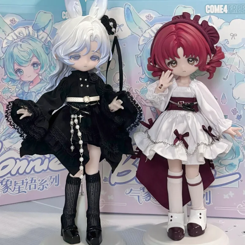 

Кролик Бонни третьего поколения, метеорологический звездный язык, серия Bjd, слепая коробка, загадочные коробки, подвижные куклы, фигурка, подарок