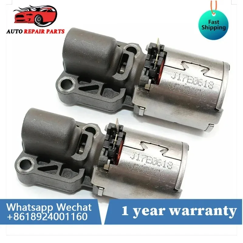(2pce)  for  Solenoid Audi A4 A5 A6 A7 Q5 7-Speed Transmission 0B5 DQ500 DL501 Clutch 1 (N440)& Clutch 2 (N436) VFS