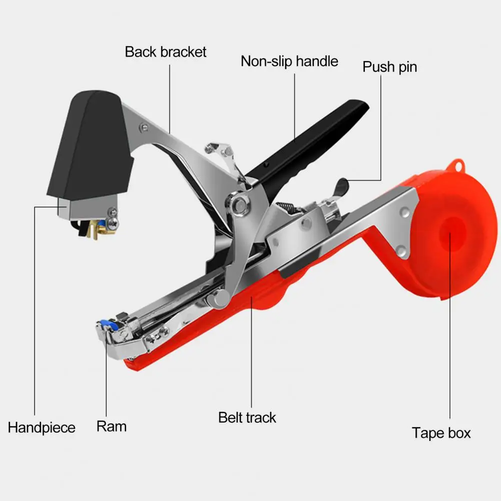 Durable Plant Binding Tool Agricultural Tomato Binding Machine Adjustable Vine Binder for Grape Cucumber Efficient