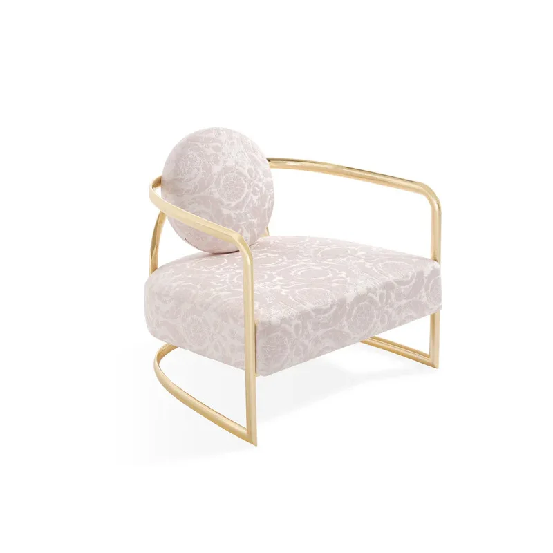 

Living Room Home Villa Premium Modern Design Metal Single Armchair