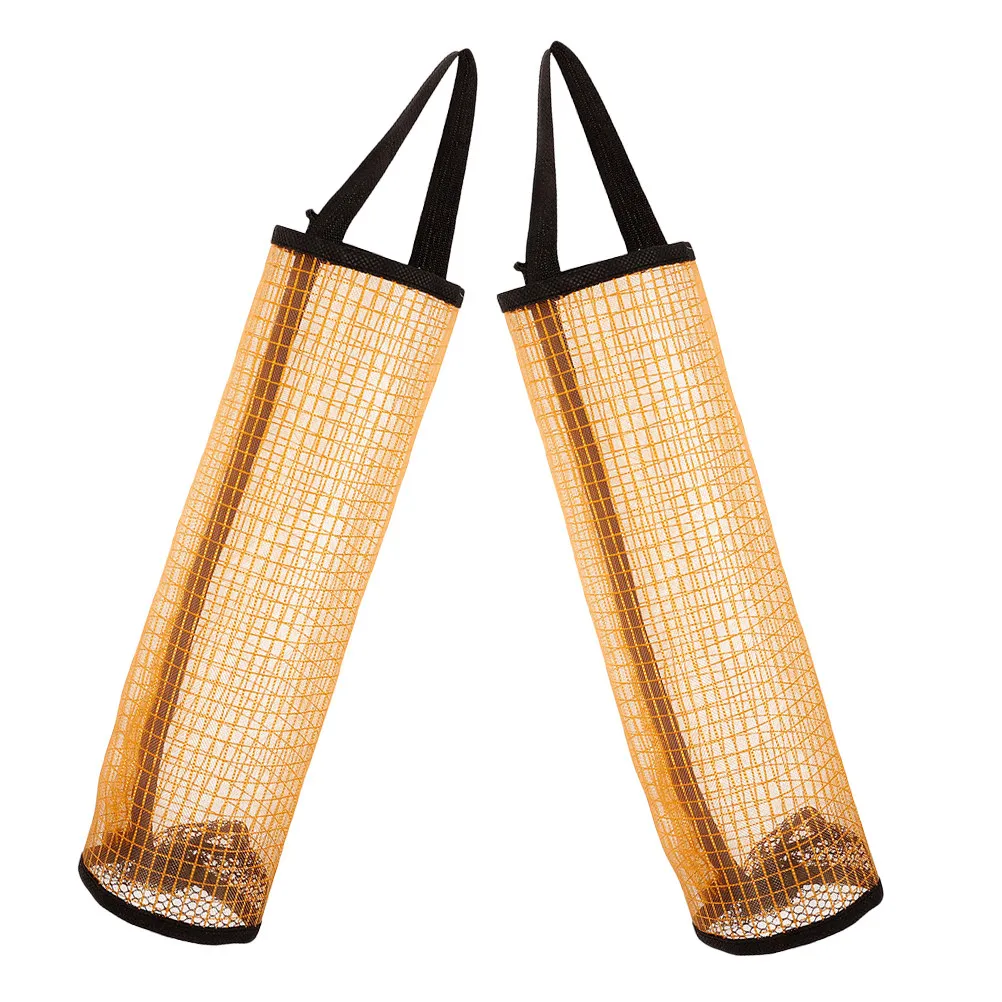 

2Pcs Tennis Storage Bag Wall Mounted Mesh Ball Organizer Large Capacity for Tennis Balls Accessories Home Gym Club Use