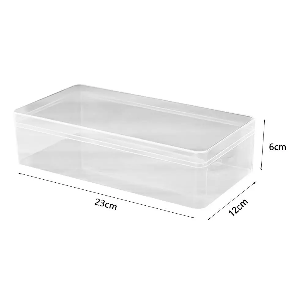 Thickened Rectangular Plastic Storage Box High Transparency Acrylic Food Gift Packaging Plant Landscaping Transparent Box