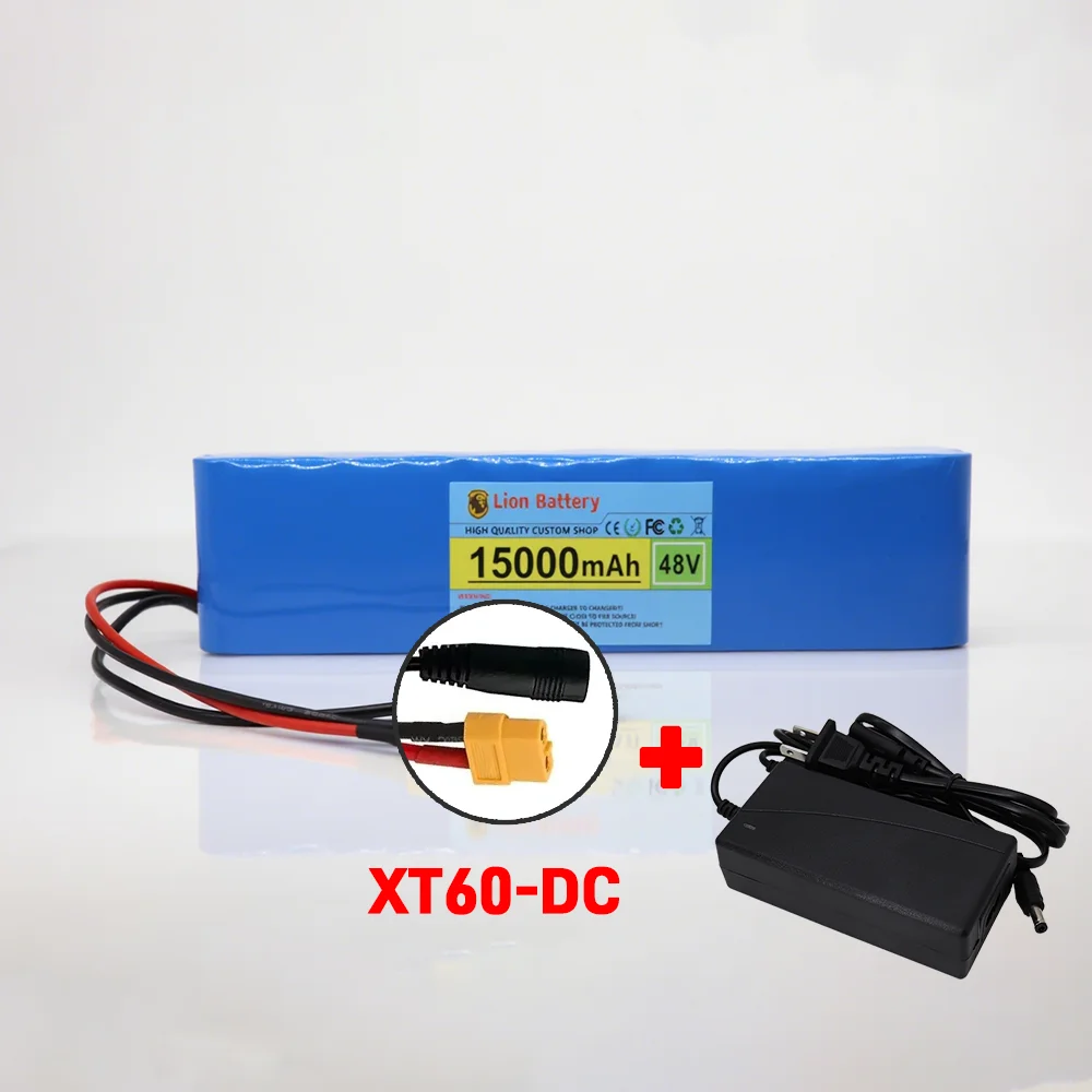 13S3P Verbeterde versie 48V 15Ah lithiumbatterij 1000W is geschikt voor M365 elektrische scooter met ingebouwde BMS 18650 batterij