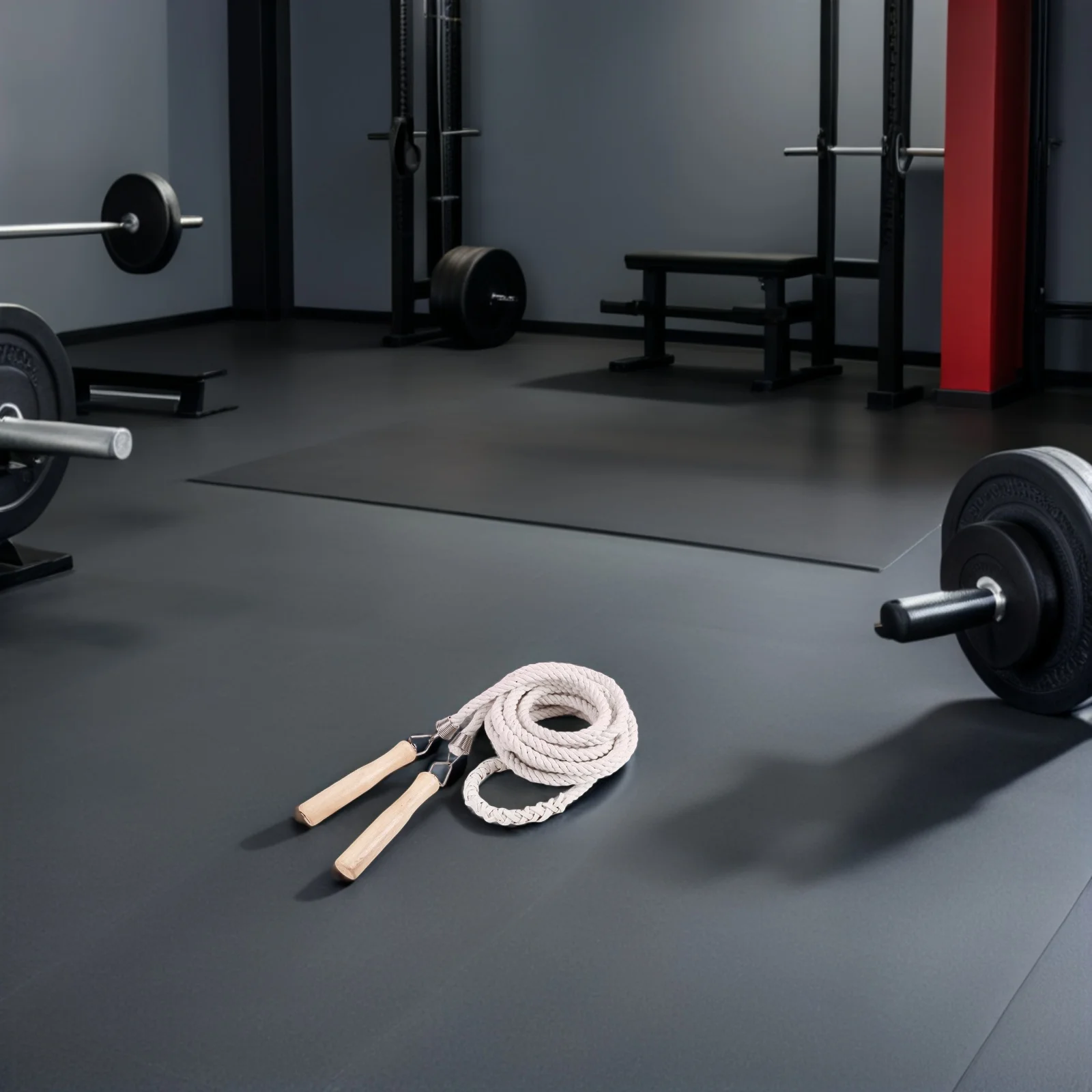 

2Pcs Large Group Jump Rope 16Ft 9Ft Lightweight Braided Skipping Rope for Outdoor Playgrounds Classroom Team Activities Fitness