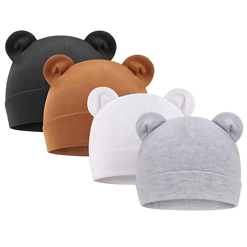 

Шапка для маленьких девочек, мягкая хлопковая шапочка для новорожденных, аксессуары для девочек, детская шапочка, шапочки для малышей, подарок для новорожденных