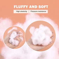 Filler Cotton 3D Hollow PP Cotton Throw Pillow Stuffing Toy Polyester Stuffing Eco 3D Hollow DIY Handmade Cotton Filler Stuffing