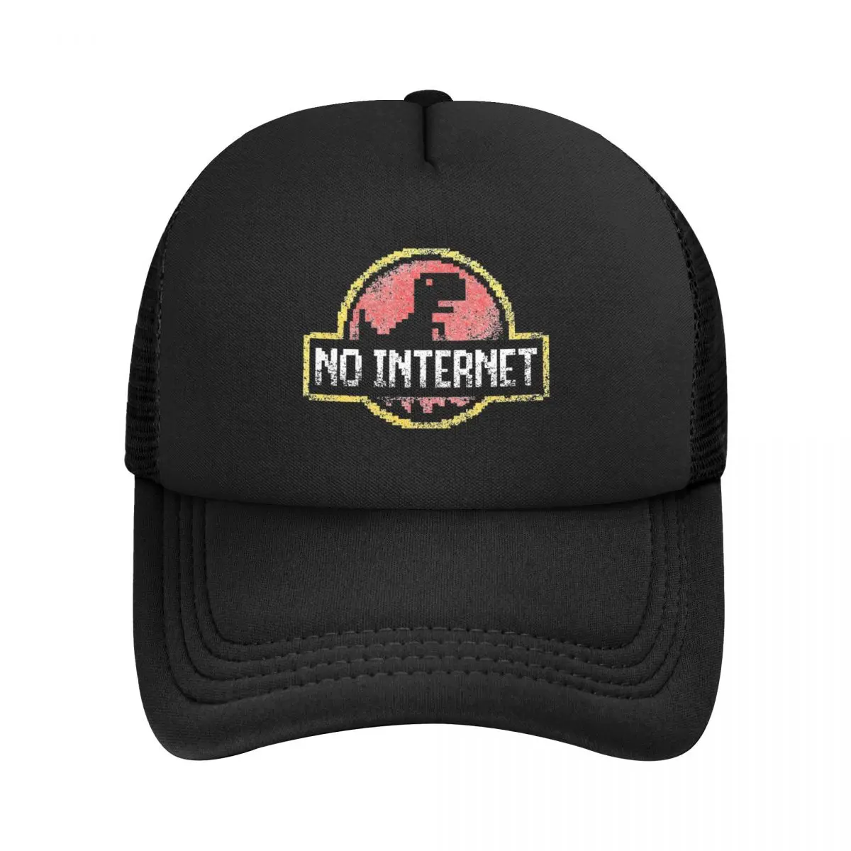 Adult No Internet Park Trucker Caps Sport Mesh Baseball Cap Polyester Hats Trucker Worker Cap Adjustable Golf Hats Summer