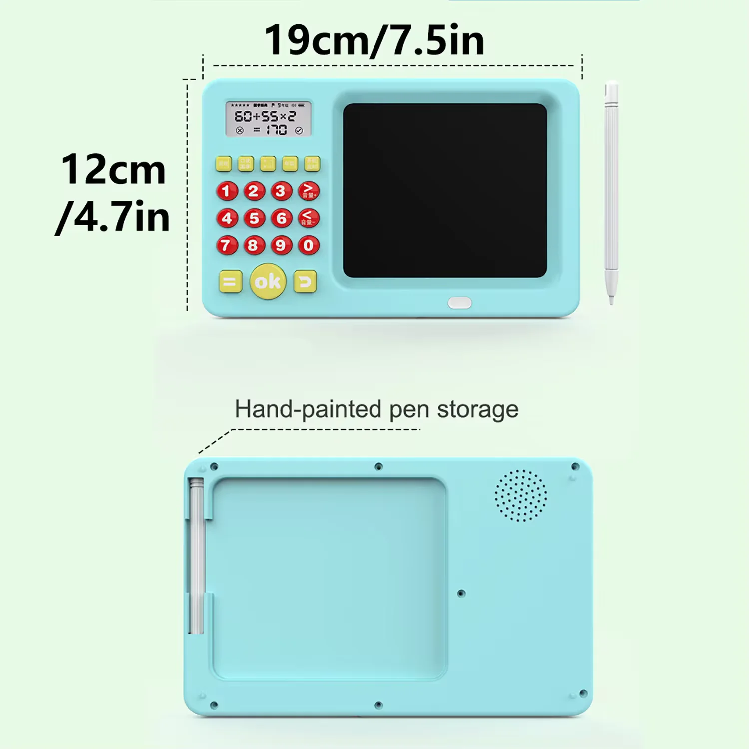 Oral Calculation Treasure Learning Machine, Intelligent Children's Mathematical Thinking Logic Trainer Early Education Machine