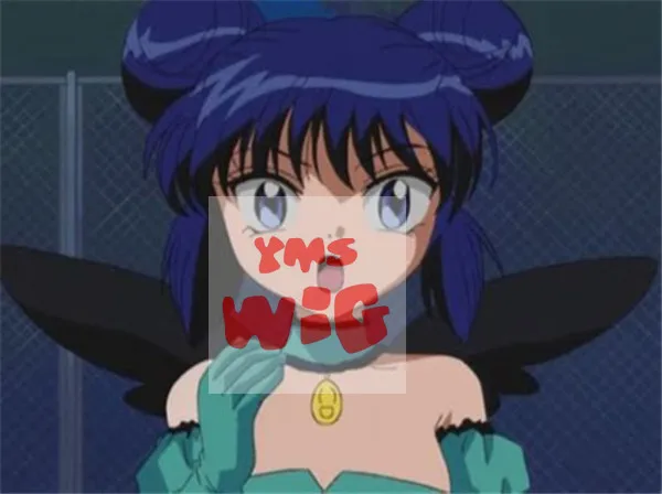 New Tokyo Mew Mew manga Minto Aizawa Cosplay Wig Hairwear Blue Short Wig Heat Resistant +Cap +Track