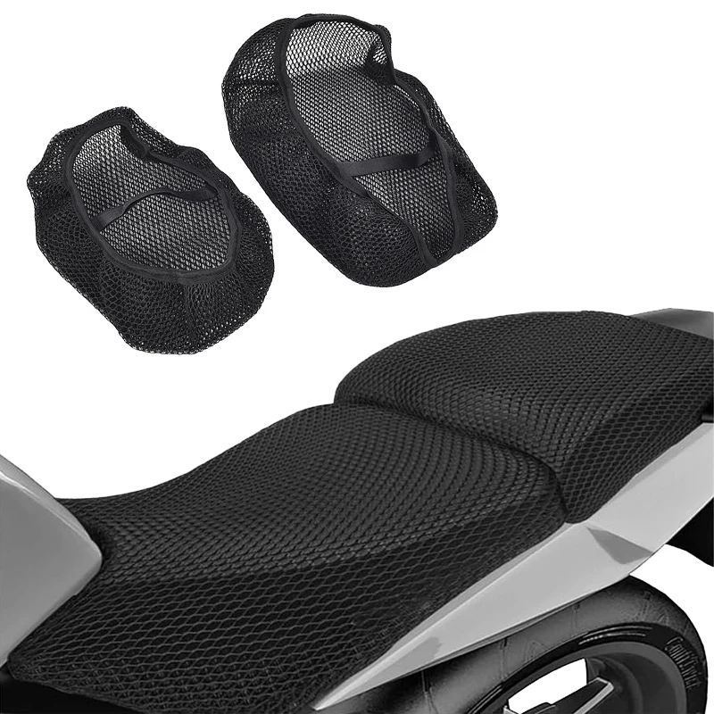 

Motorcycle 3D Mesh Seat Cover Breathable Honeycomb Saddle Pad Cover Heat Insulation Cushion For Honda CBF600 CBF1000