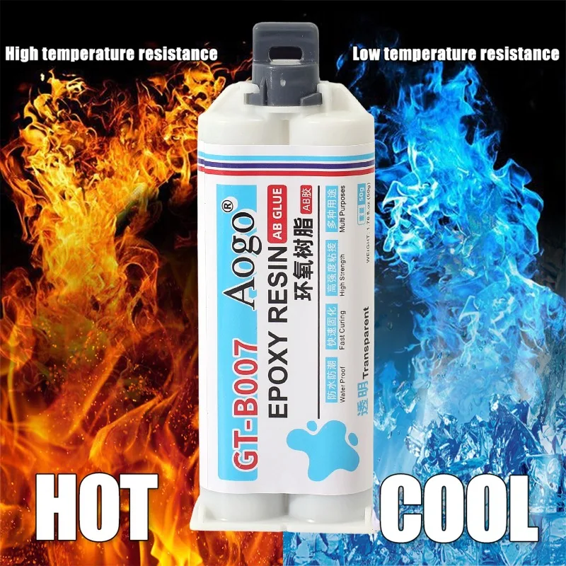 5/1x غراء إيبوكسي قوي AB علاج سريع لاصق راتينج شفاف مانع التسرب مقاوم للماء للمعادن البلاستيك الخشب الزجاجي الحرف إصلاح الترابط
