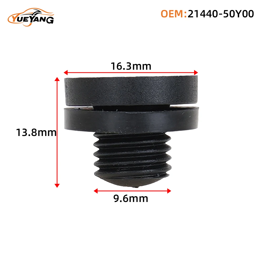 YUEYANG 21440-50Y00 Radiator Drain Plug for Nissan Infiniti Car Accessories 2144050Y00