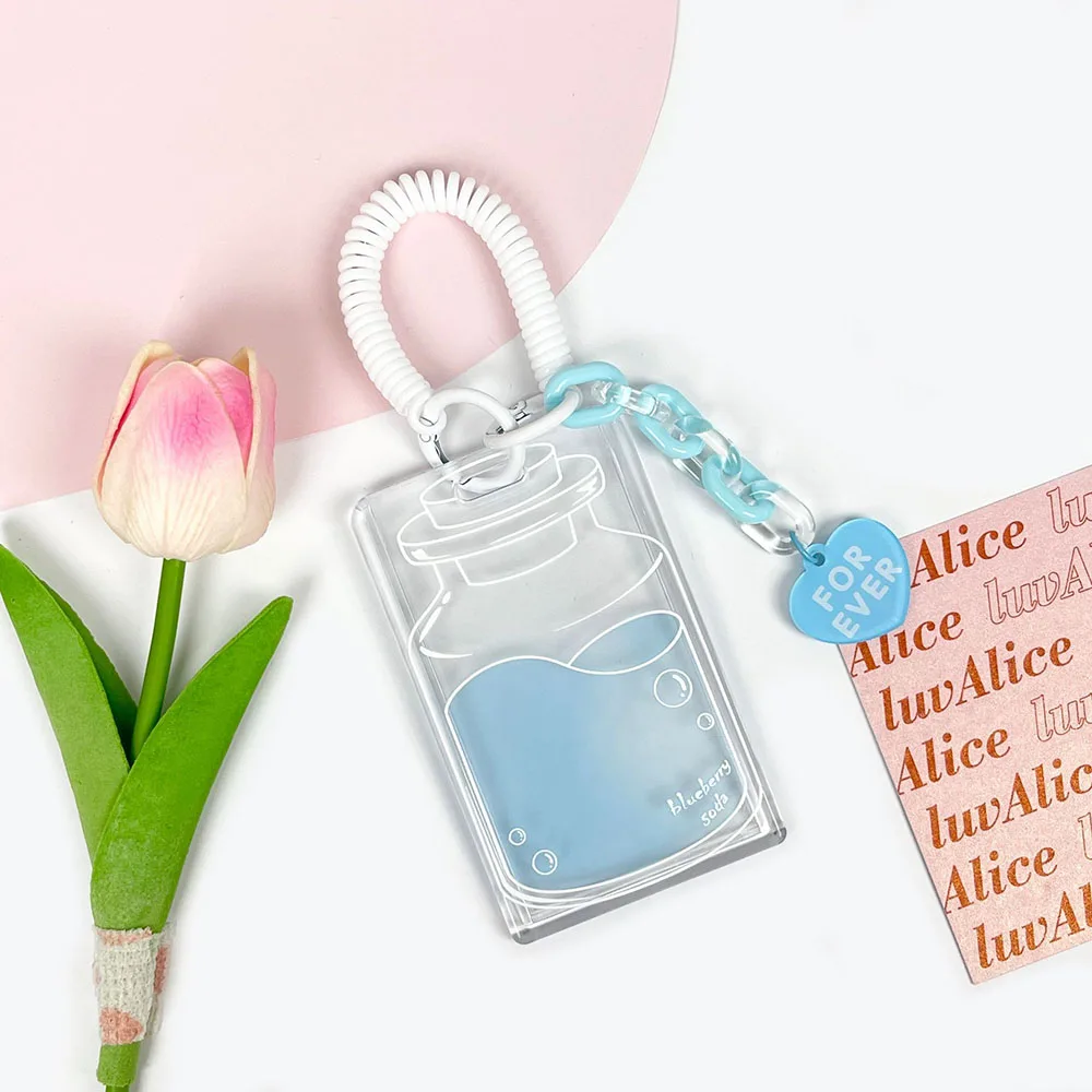 Porte-Cartes de Style Coréen, Couverture Imprimée, Décoration, Rangement, Pendentif, INS, DIY