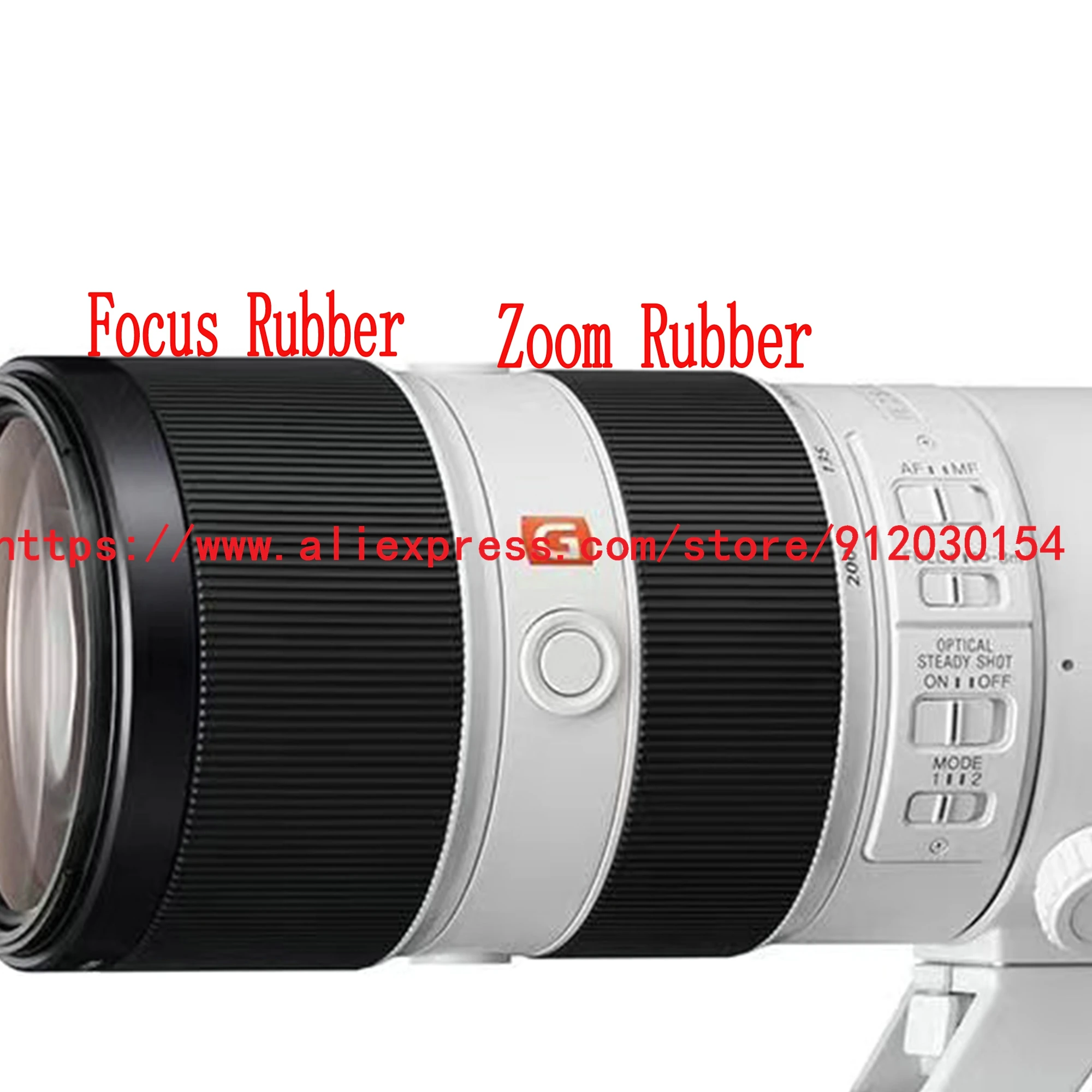 High-quality NEW Lens Zoom Focus Grip Rubber Ring For SONY FE 70-200mm 70-200 F2.8 GM OSS (Gen 1) Repair Part