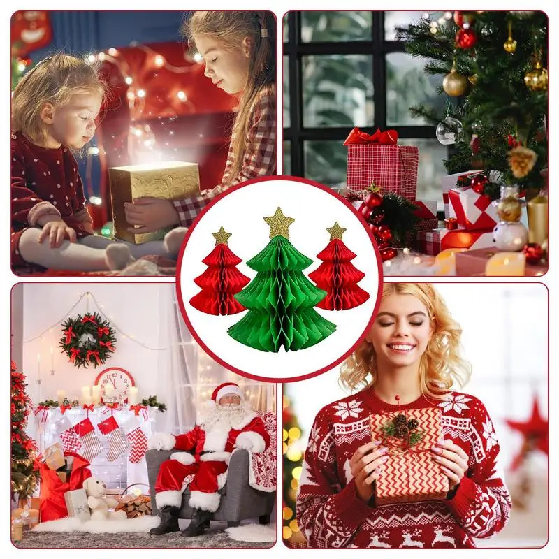 Décorations d'arbre de Noël en accent d'abeille, cheminée britannique, fournitures du Nouvel An, pièce maîtresse de fête absorbe ouissante, accessoires Xmax