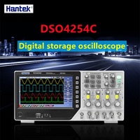 Hantek Digital Oscilloscope DSO4254C 250MHz 4 Channels LCD Display USB Oscilloscopes 7 Inch Handheld Portrail Osciloscopio