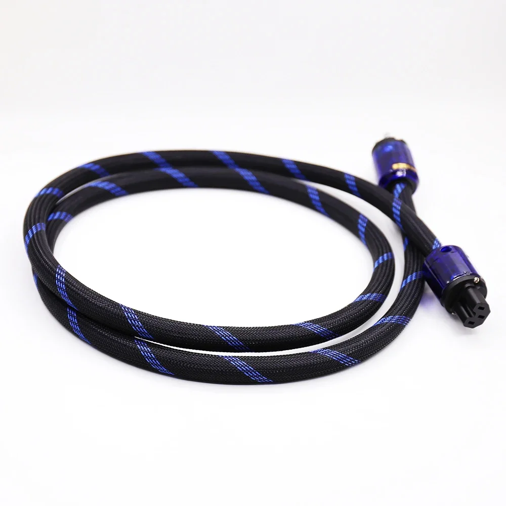 Cabo de alimentação de rede dos EUA de alta qualidade Cabo de alimentação CA HIFI Versão dos EUA Cabo de alimentação