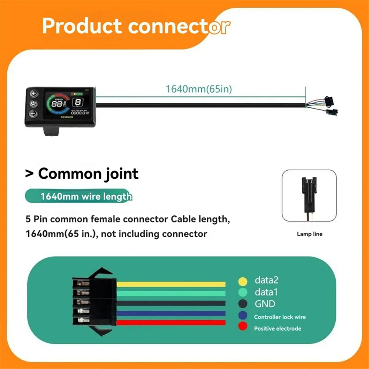 

ONGE Трехрежимный синусоидальный контроллер Ebike 17A с функцией ограничения скорости S869 ЖК-дисплей, часть электрического велосипеда