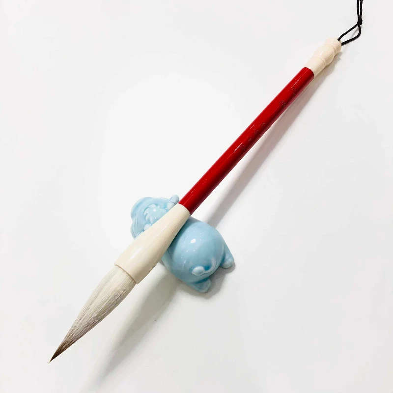 

Weasel Woolen Multiple Hair Calligraphy Brush Spring Festival Couplets FU Characters Hopper-shaped Brush Chinese Painting Brush