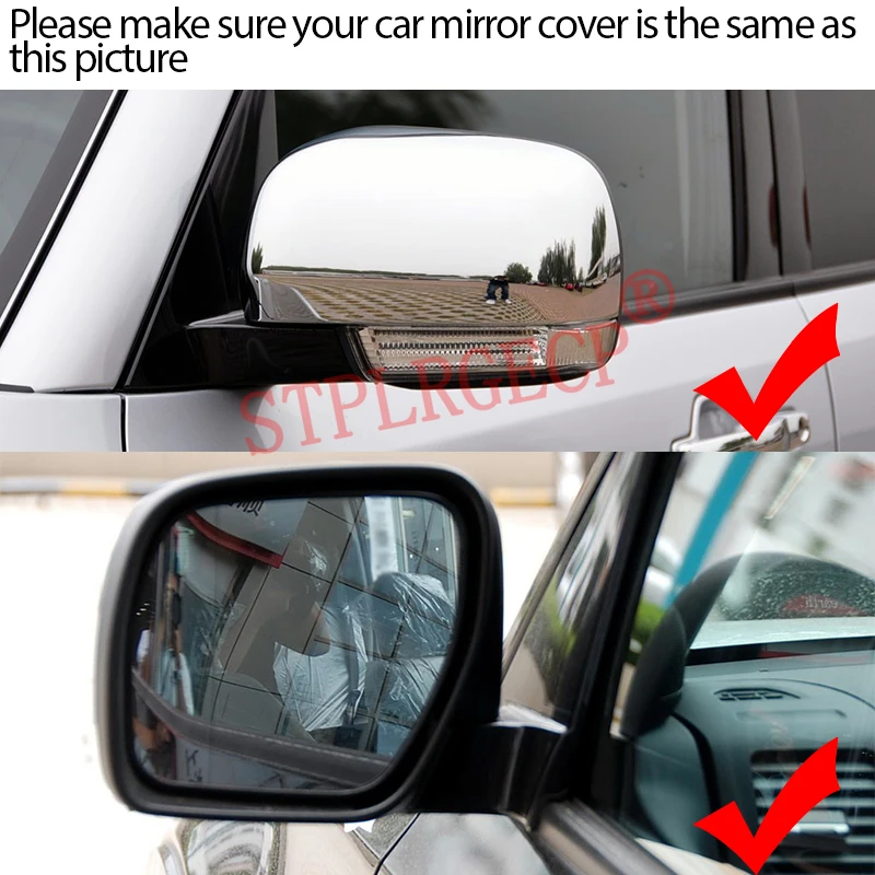Beheiztes Außenspiegelglas für die Fahrerseite links und rechts für Mitsubishi Pajero Montero Shogun V93 V97 V98 V87 2007-2021 – Detail 2