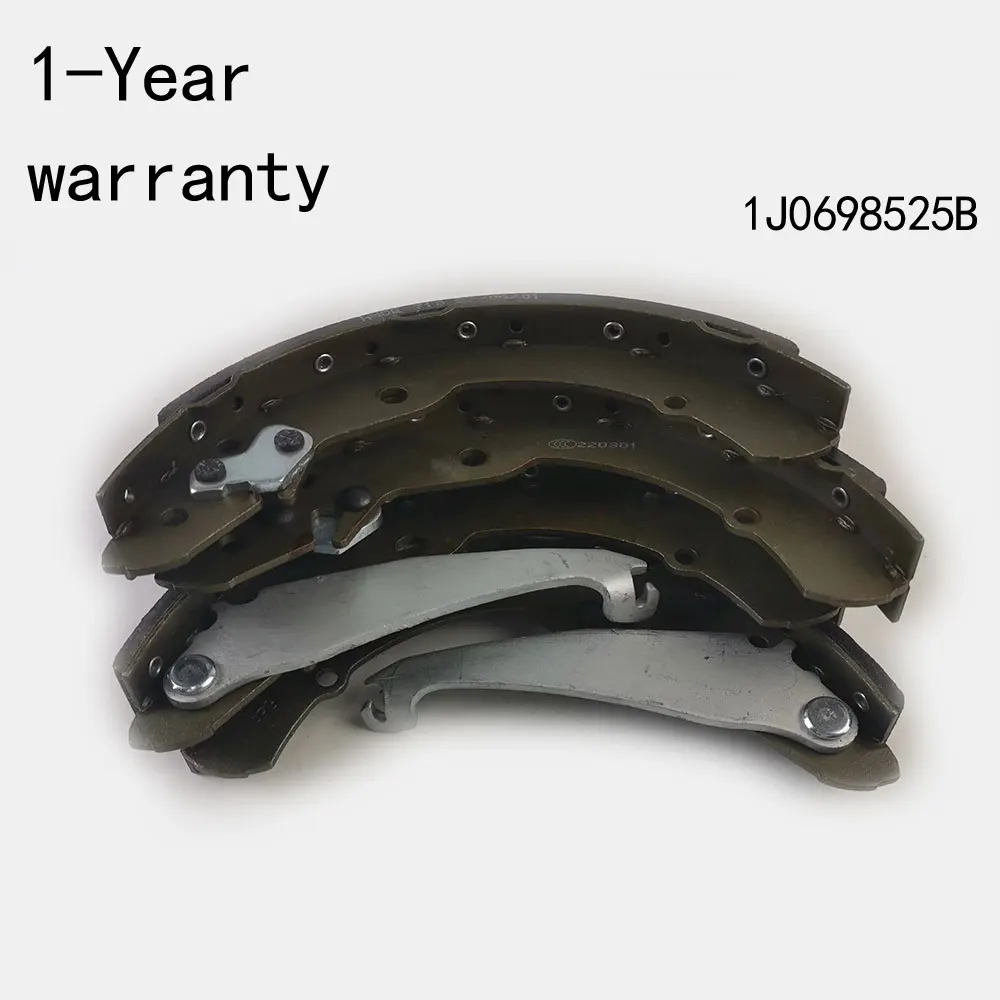 A set Rear brake shoe 1J0698525B For VW Lavuda Santana Skoda Rapid Spaceback Octavia