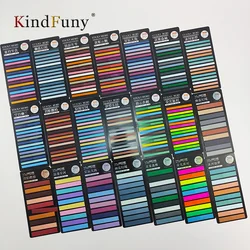 KindFuny 5800 Sheets Transparentes Sticky Notes Self-Adhesive Annotation Read Books Bookmarks Tabs Notepad Posted It Stationery