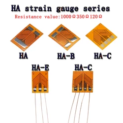 10PCS STRAIN GAUGES BF350,BF1K,BF120 HA(series) resistance type half bridge/weighing sensor, measuring torque/torque/shear force