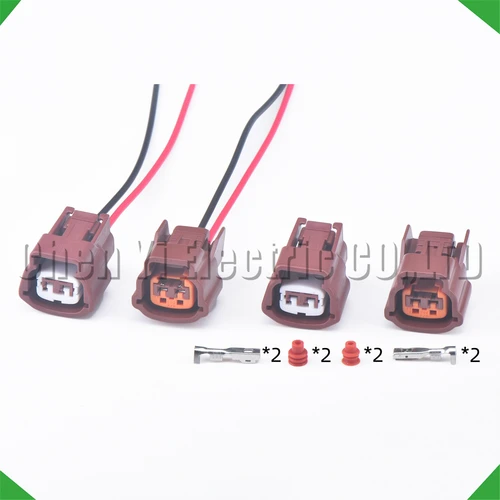 Conector impermeable para automóvil de 2 pines RB S14-SR IAC controlador de velocidad de ralentí enchufe 6189-0774 6098-0136 para Nissan