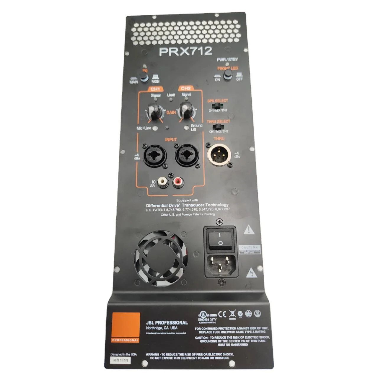 

Для платы ввода сигнала JBL PRX 712 PRX 712