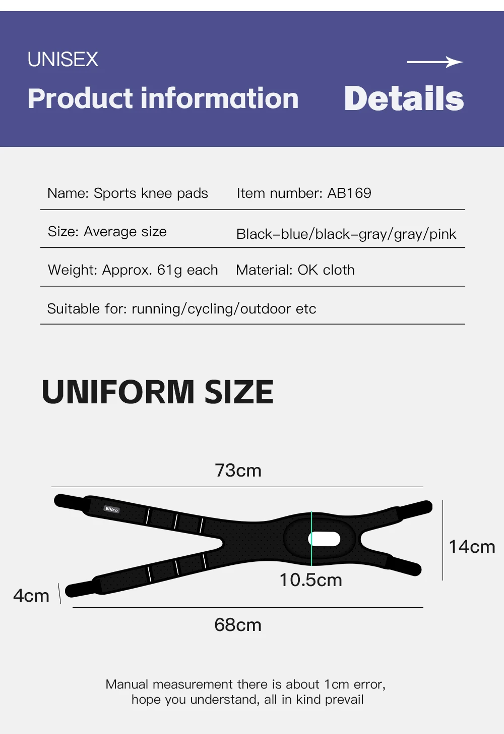 Sport Patella Strap Laufen Springseil Fitness Knieschutz Meniskus Professionelle Ausrüstung Knieschützer – Detail 8