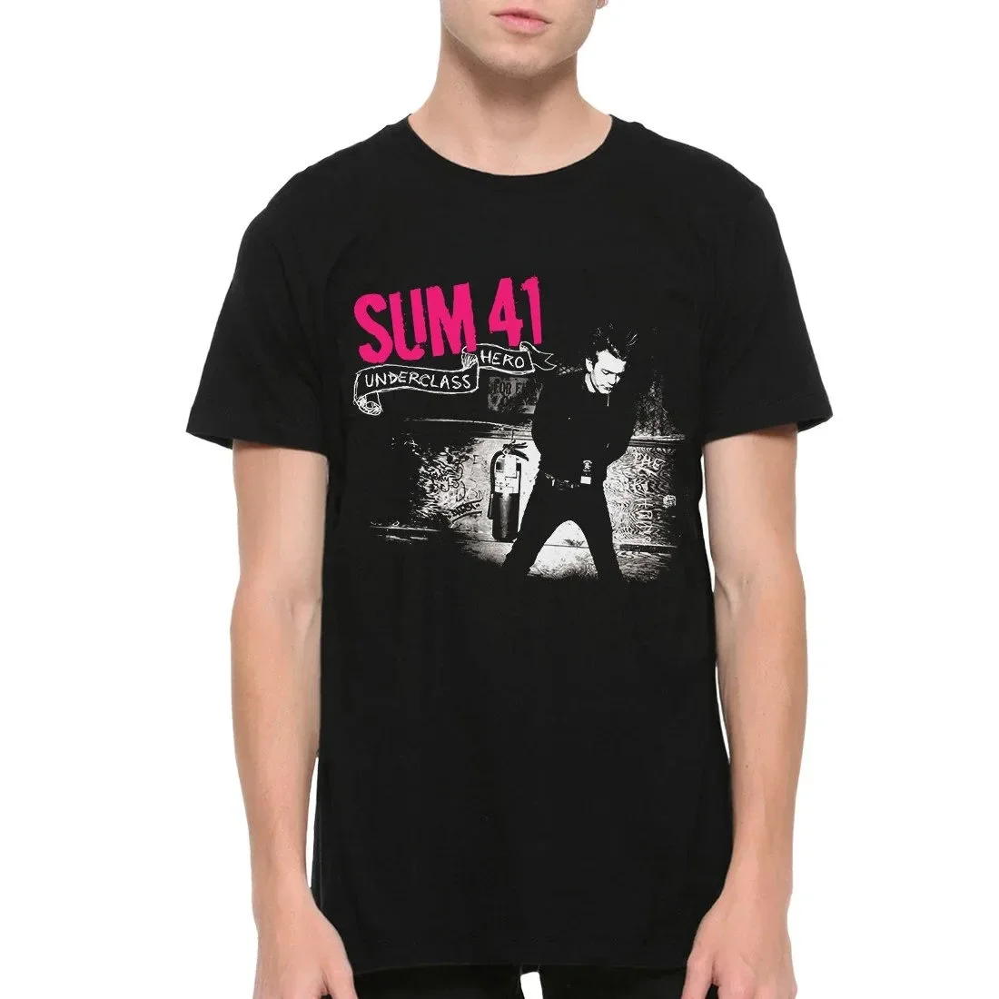 Sum 41 Band thank you for signatures T Shirt Black S-4XL CG411