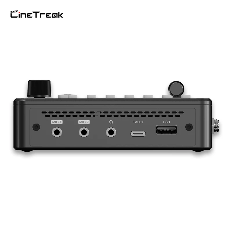 Cinetreak CINELIVE C1 All In One 4 Channels Multi Foramt Live Streaming Swithcer Ful HD LCD Screen Video Mixer with Recording