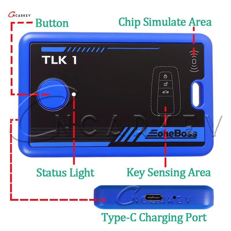 TLK 1 Key Unlock Device Reuse EONEBOSS for Toyota Lexus 8A-AA BA B9 B8 Smart Remote Fob 3 Step Match Reactivate Tool Programmer
