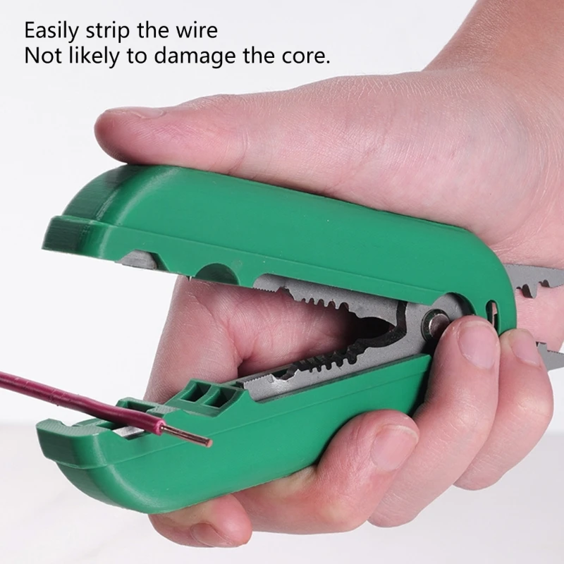 أداة تجريد الأسلاك الاحترافية لفترة طويلة للإصلاح الكهربائي والمهام المنزلية #2