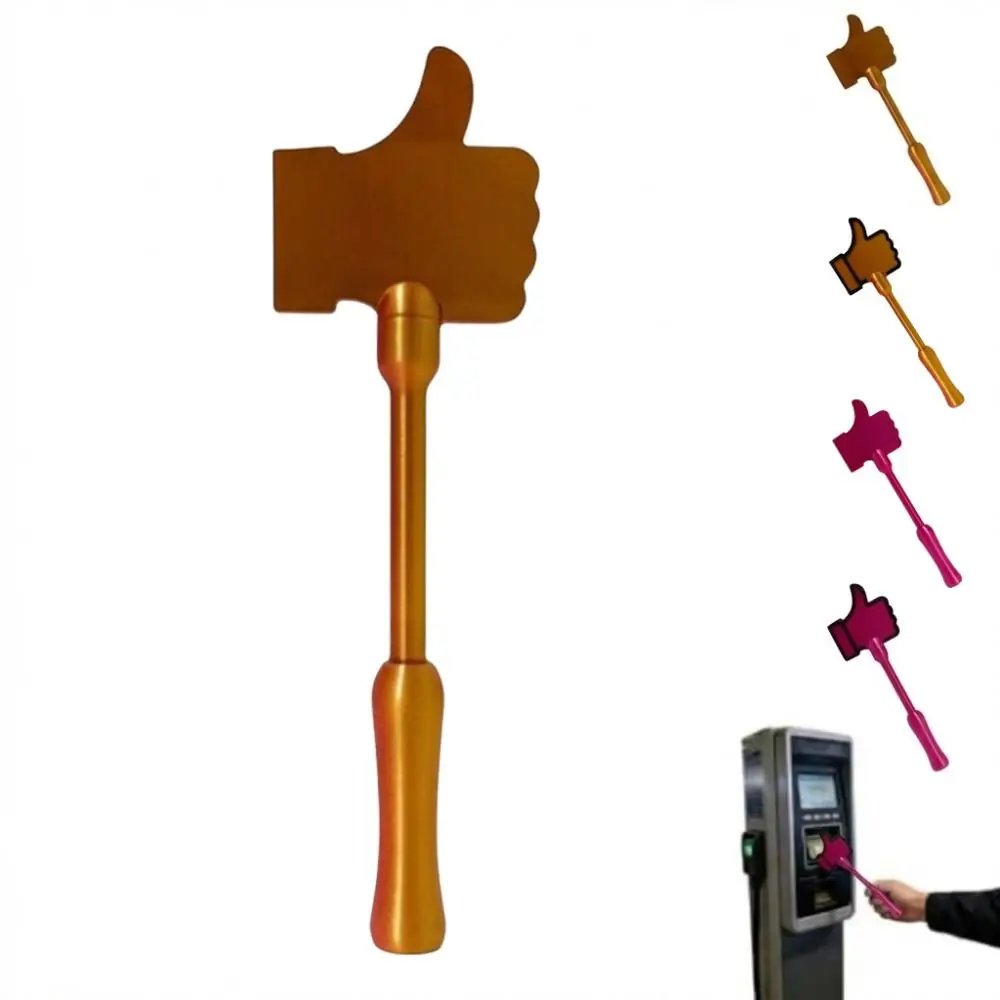 

3D Printed Thumb Wand Tap To Pay Portable Credit Card Holder Tap-to-Pay Credit Card Star Magic Wand