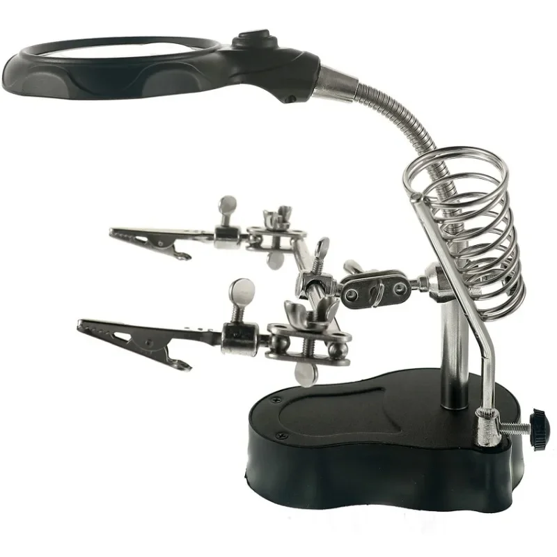 

Repair auxiliary clamping lamp magnifying glass mobile phone main board digital equipment repair tool table hardware tools