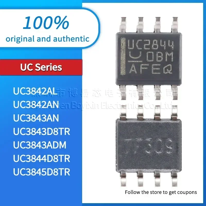

UC3845D8TR UC3844D8TR UC3843ADM UC3843D8TR UC3843AN UC3842AN UC3842AL Black PC shell