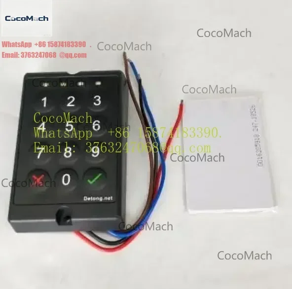 24V Password Code Key Switch Switch for Forklift Pallet Truck Industrial Vehicle Security Control Testing