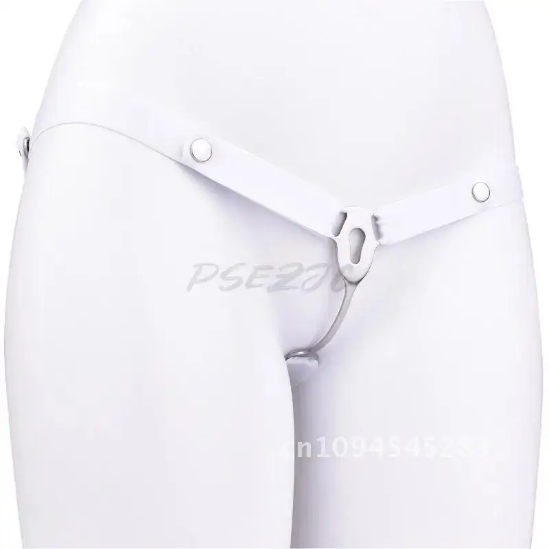 חגורת נעילה מתכתית לגברים בסגנון כלוב, מתאימה למידות של אנשים במותן