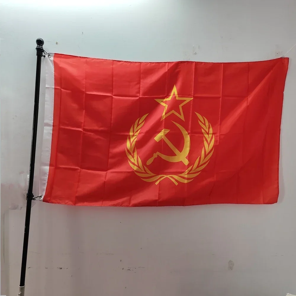 Russian Flag Victory Banner Flag, 1991, CCCP, Soviet Banner, 90x150cm, Hanging for Decoration