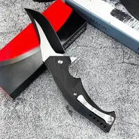 New C196 Folding Knife D2 Blade G10 Handle High Quality Outdoor EDC Survival Camping Hiking Hunting Tools Gift