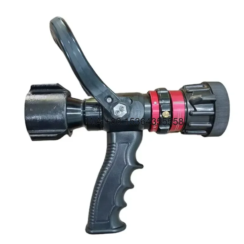 Wmwmnu for High Quality Pistol Grip SCBA Water Jet Nozzle Adjustable Firefighting Equipment Accessory Direct Factory Sale