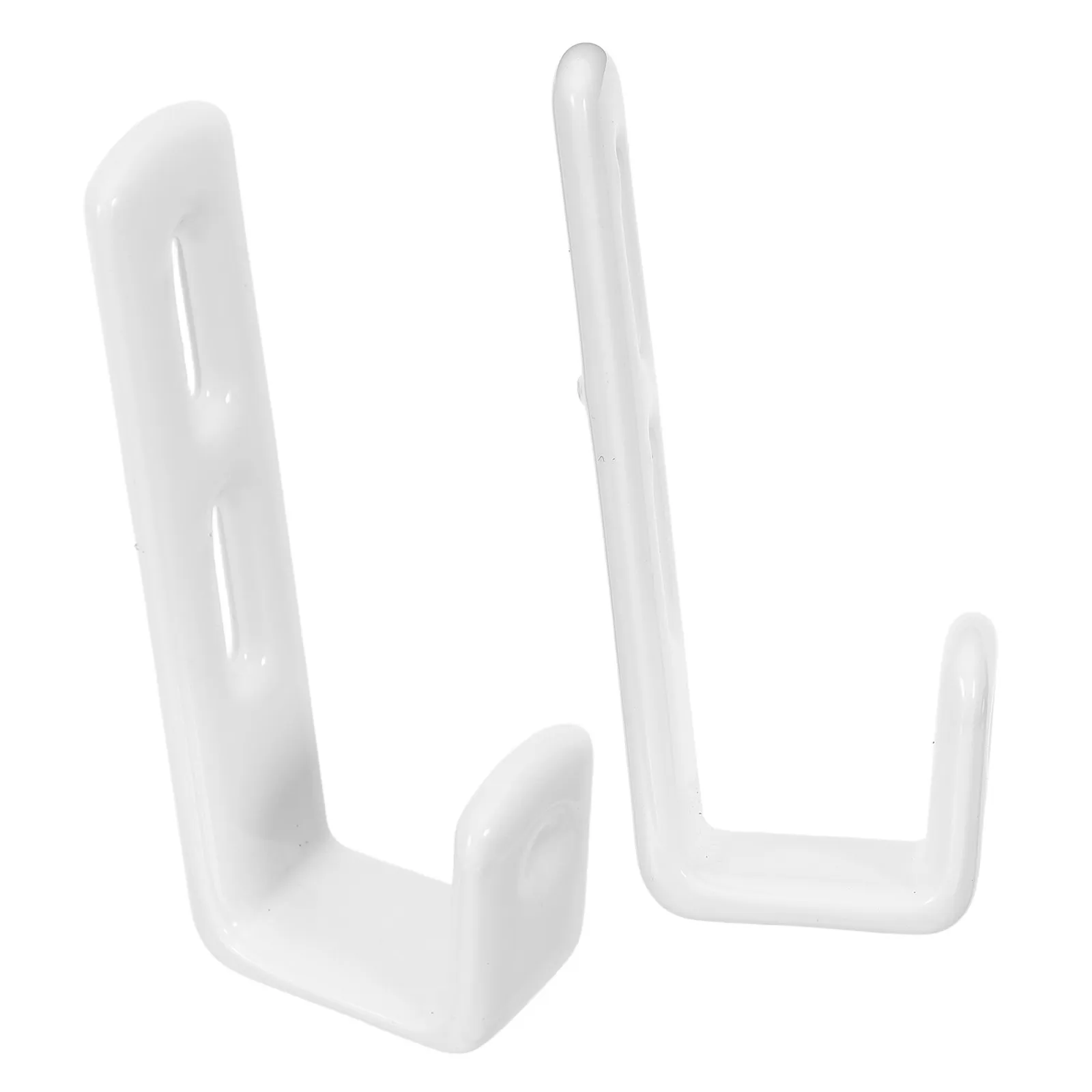 2Pcs Ladder Hook Bunk Bed Ladder Holder 2.5cm Thickness Metal J Bracket for Loft Dorm Garage Wall Rv Stairs Metal J Hooks
