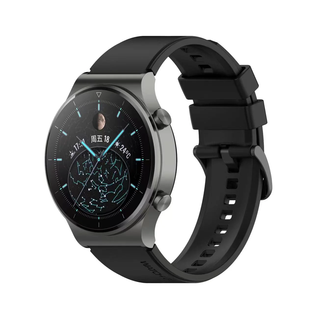 22mm 20mm Silicone Strap For Samsung Watch 5/4/3/Pro Huawei Watch 3/GT3/Pro Original Sports bracelet band Amazfit GTR/GTS Correa