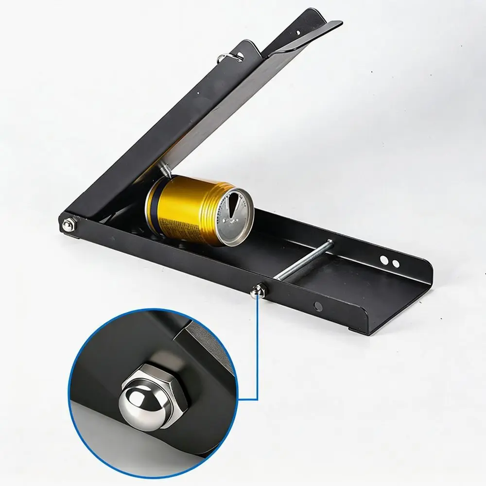 

Lever Action Foot Operated Can Crusher High-Efficiency Effort-Saving Lever Action Can Crusher Non-Slip Thickened Durable