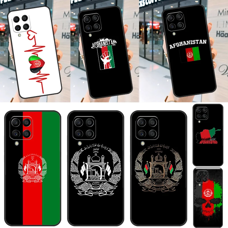 Afghan Afghanistan Flag Banner Case For Samsung Galaxy M11 M12 M13 M14 M20 M21 M23 M31 M32 M33 M51 M52 M53 M54 M31s Cover